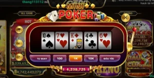 Game nổ hũ Mini Poker V8Club hấp dẫn